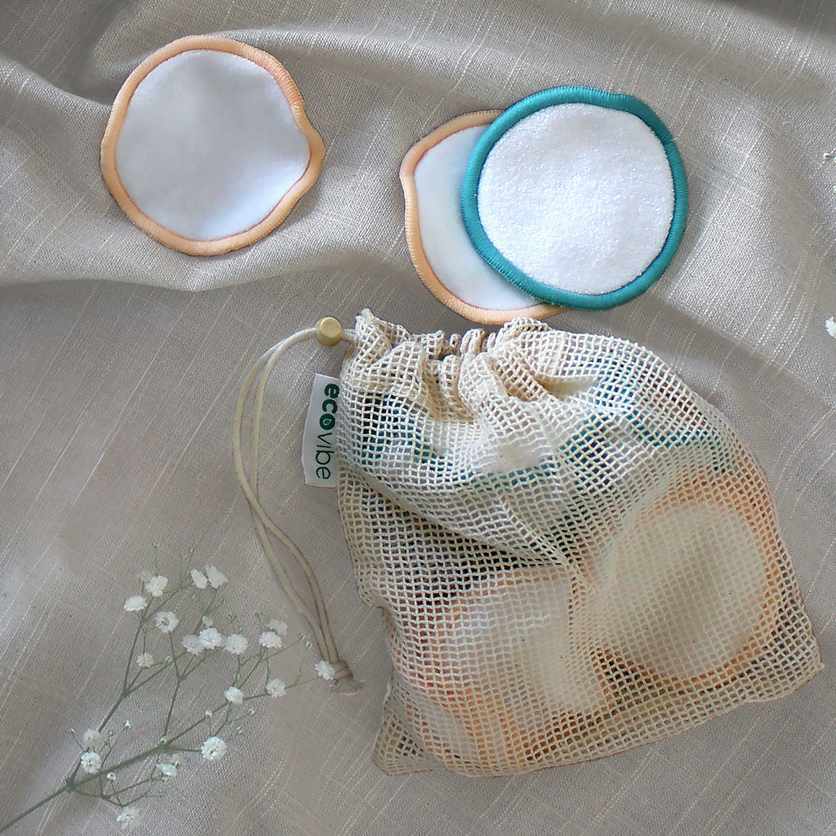 16 Reusable Makeup Remover Pads